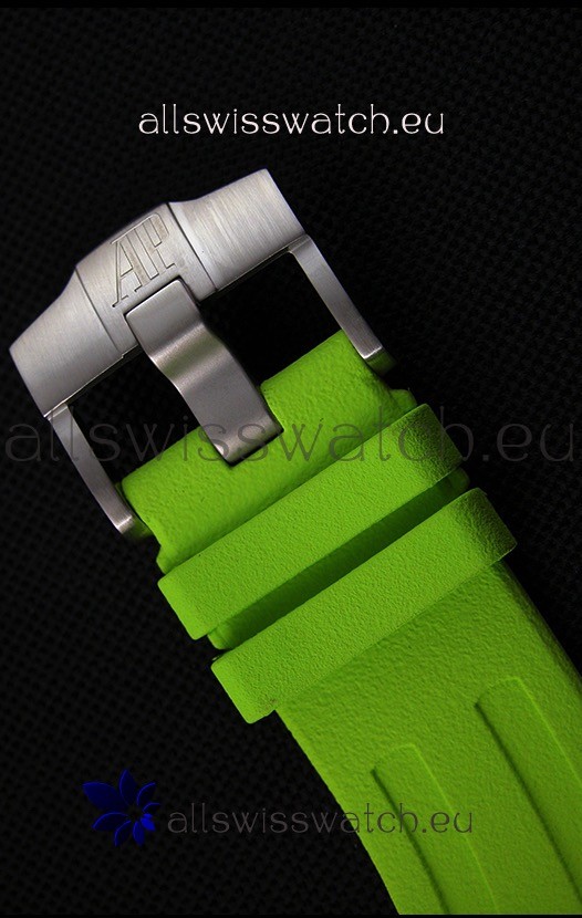 IMG_9081 Audemars Piguet Royal Oak Offshore Diver Chronograph Quartz in Green Replica 8