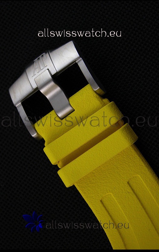 Audemars Piguet Royal Oak Offshore Diver Chronograph Quartz in Yellow Replica 8