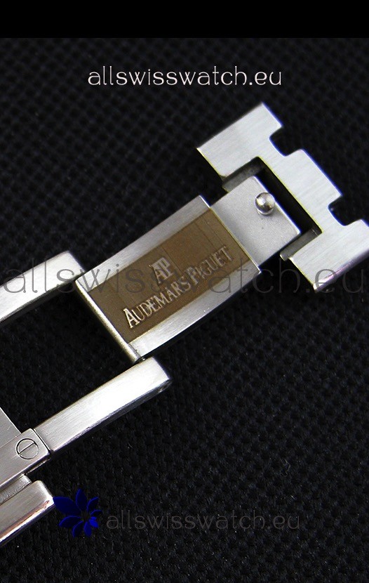 IMG_9081 Audemars Piguet Royal Oak Chronograph Black Dial Quartz - 41MM Replica 8