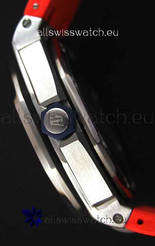 IMG_9081 Audemars Piguet Royal Oak Offshore Diver Automatic in Orange Replica 8