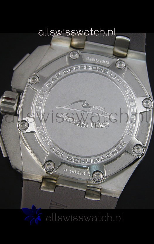 Audemars Piguet Royal Oak Offshore Michael Schumacher Quartz Movement in Grey Replica 8
