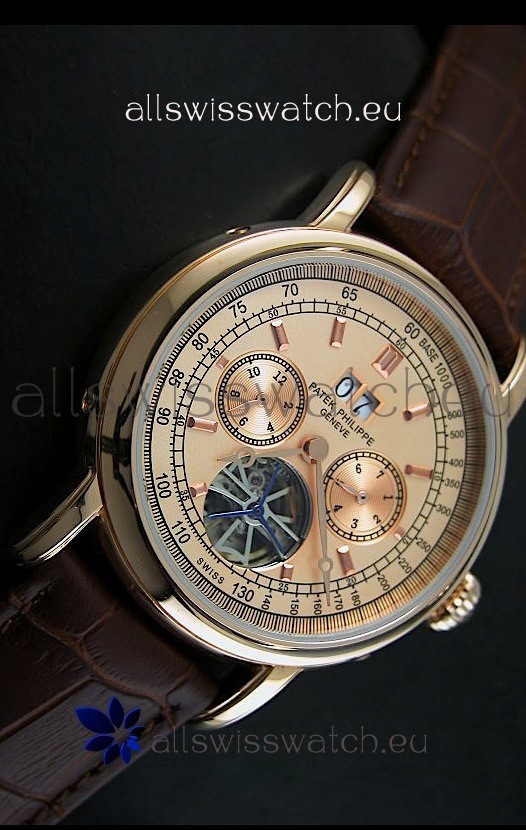 IMG_9081 Patek Philippe Complications Tourbillon in Pink Gold Replica 8
