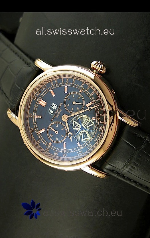 IMG_9081 Patek Philippe Complications Tourbillon in Pink Gold Replica 8