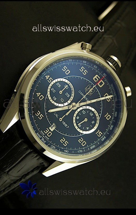 Tag Heuer Carrera Calibre 1887 Heritage - Quartz Movement Replica 8