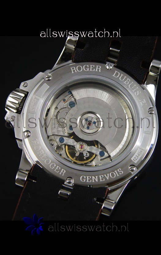 IMG_9081 Roger Dubuis Excalibur Calendar in White Dial Replica 8