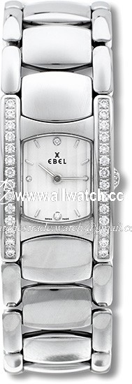Ebel 9057A28-681050 Ladies Quartz Stainless Steel and Diamonds