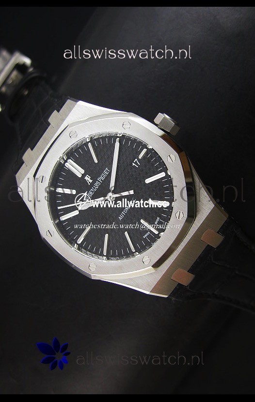 Audemars Piguet Royal Oak 41MM in Leather Strap - Ultimate 1:1 3120 Movement