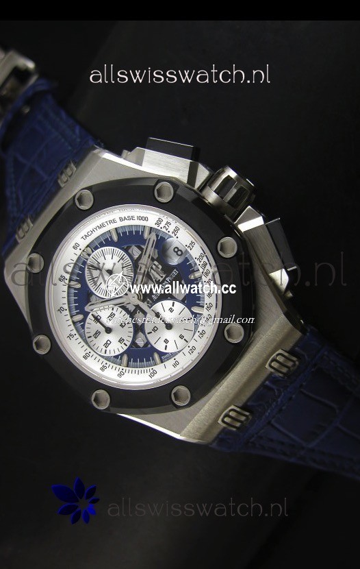 Audemars Piguet Royal Oak Offshore Rubens Barrichello Titanium Blue - 1:1 Mirror