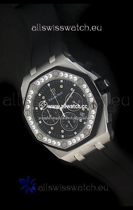 Audemars Piguet Royal Oak Offshore Lady Alinghi in Black Dial