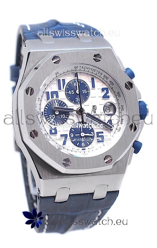 Audemars Piguet Royal Oak Offshore Navy Edition in White Dial