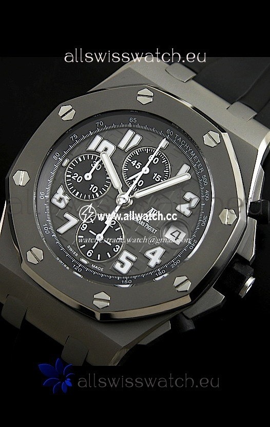 Audemars Piguet Chronopassion Titanium - Secs hands at 12 O'Clock