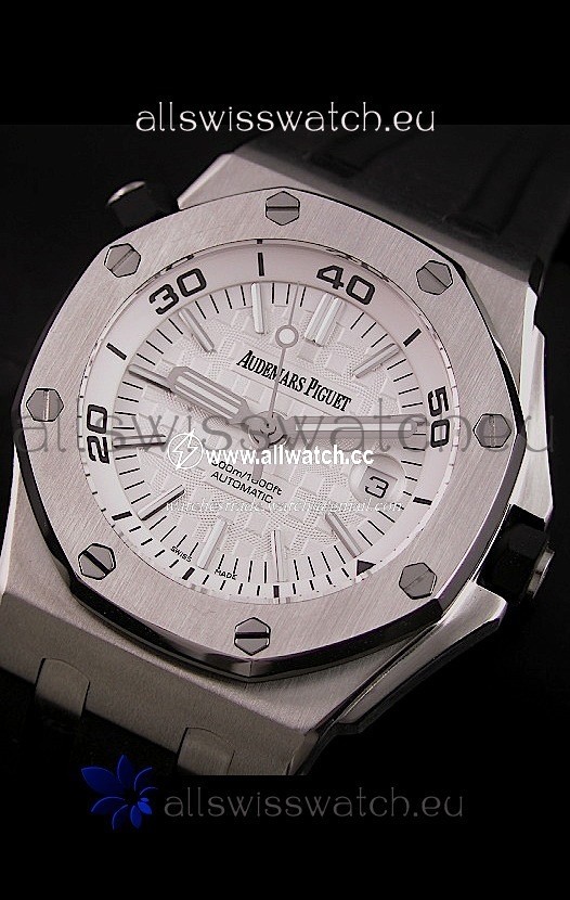 Audemars Piguet Royal Oak Scuba in White Dial