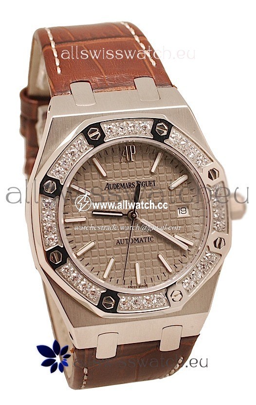 Audemars Piguet Royal Oak Steel in Grey Dial