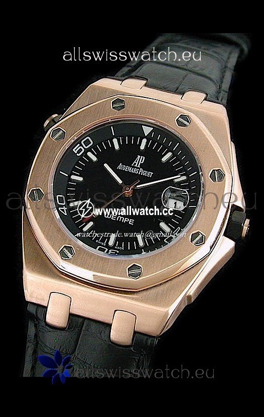 Audemars Piguet Royal Oak Scuba Wempe in Gold