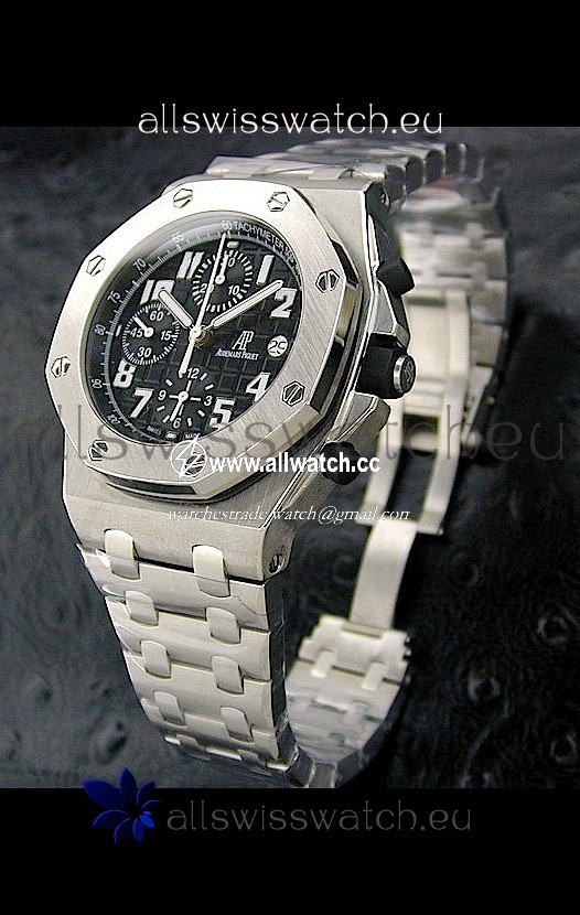 Audemars Piguet Royal Oak in Black Safari Dial - Secs hand 9 O Clock