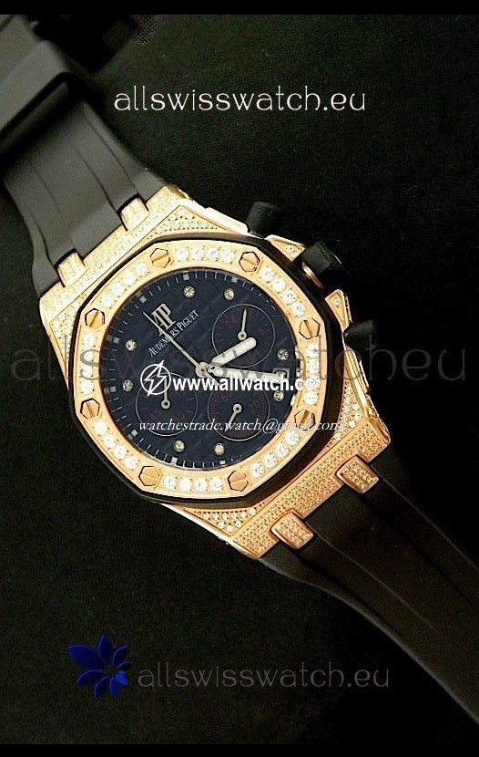 Audemars Piguet Royal Oak Ladies Alinghi Limited Edition in Yellow Gold