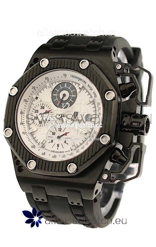 Audemars Piguet Royal Oak Offshore Survivor Swiss Chronograph in White