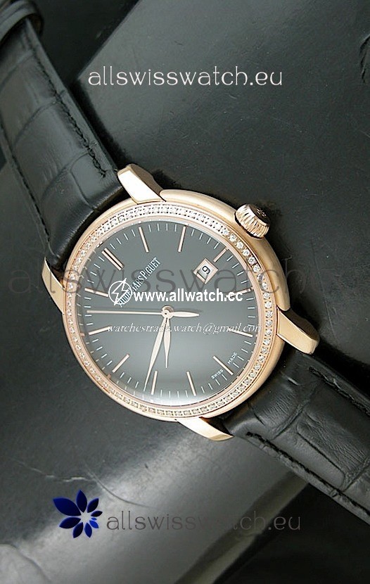 Audemars Piguet Jules Classic Automatic Rose Gold in Black Dial