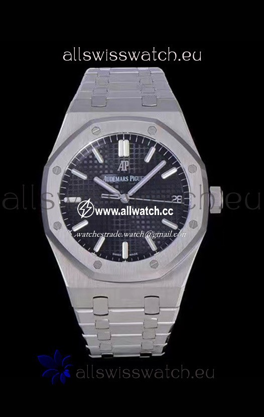 Audemars Piguet Royal Oak 41MM Blue Dial 904L Steel - 1:1 Mirror