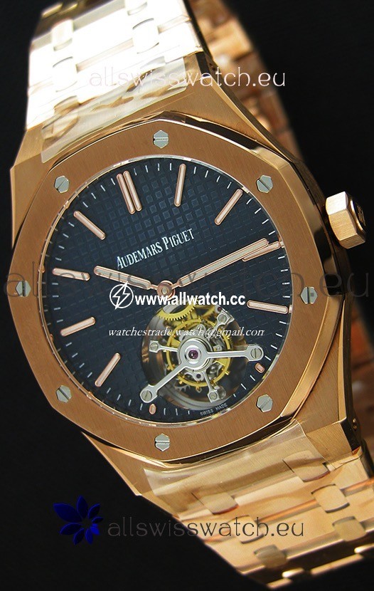 Audemars Piguet Royal Oak Tourbillon 41mm Extra-Thin Dark Blue Dial