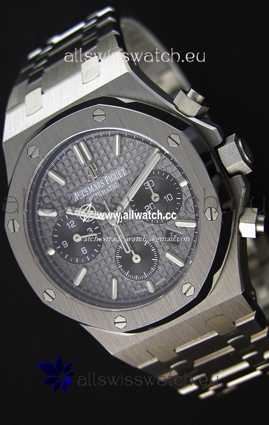 Audemars Piguet Royal Oak Chronograph Slate Grey Dial Steel Strap