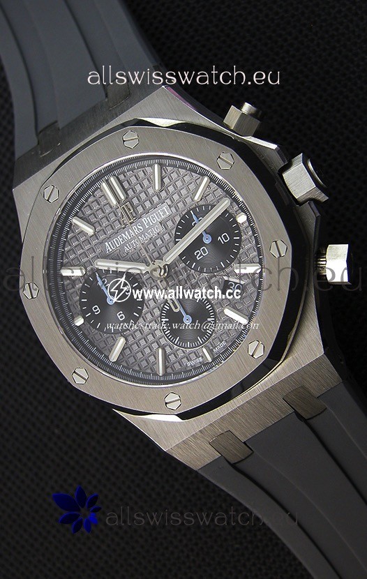 Audemars Piguet Royal Oak Chronograph Slate Grey Dial Rubber Strap