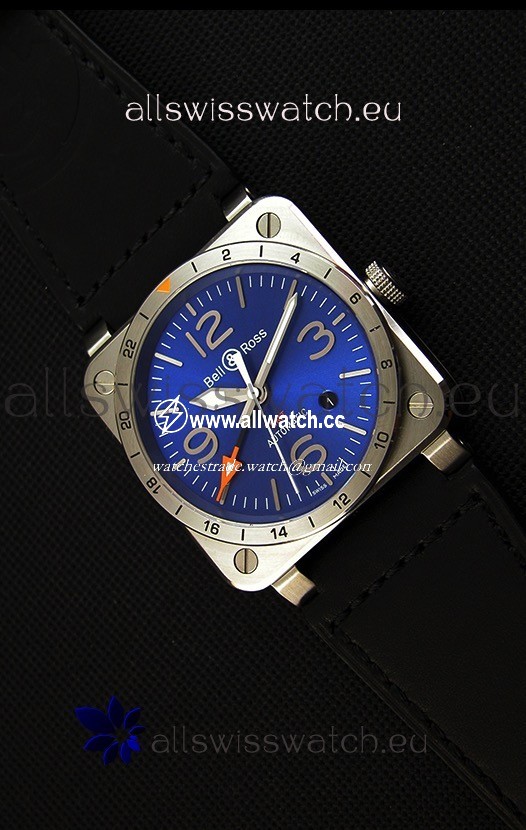 Bell & Ross BR03-93 GMT SteelBlue Dial 1:1 Edition 42MM