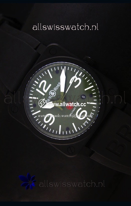Bell & Ross BR03-92 Green Dial
