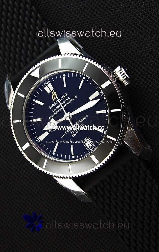 Breitling SuperOcean Heritage II B20 42MM Black Dial- 1:1 Mirror Edition