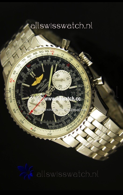 Breitling Navitimer 01 1:1 Mirror Updated 2017 in Black Dial