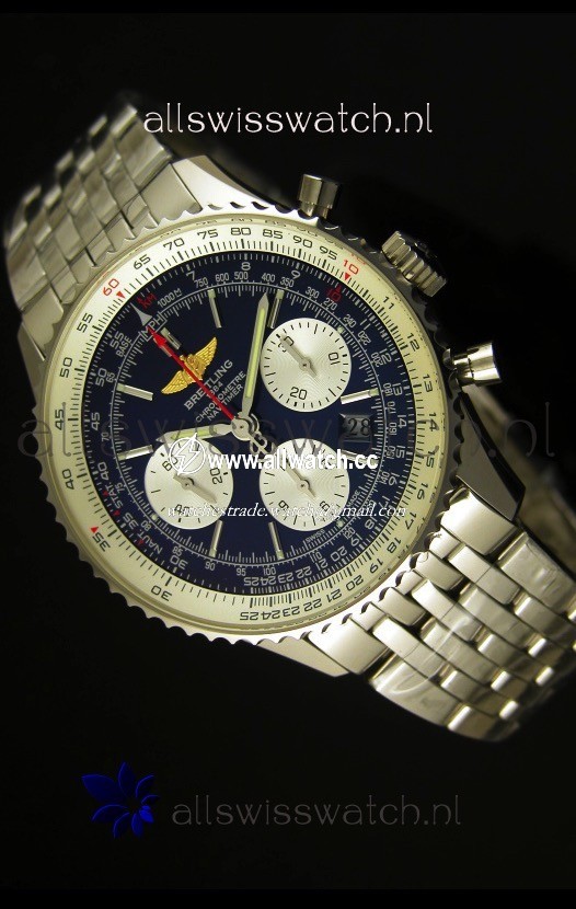 Breitling Navitimer 01 1:1 Mirror Updated 2017 in Blue Dial