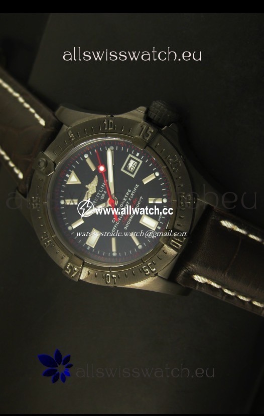 Breitling Seawolf PVD Coated - Stick Markers