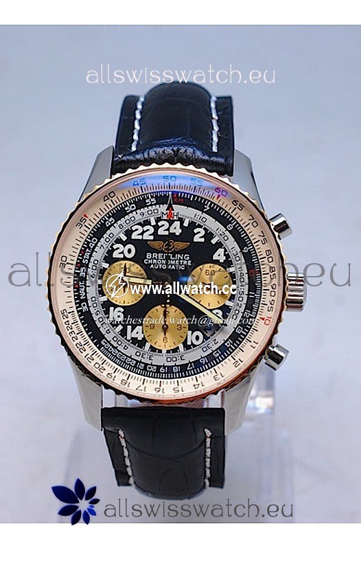 Breitling Navitimer Cosmonautein Black Dial