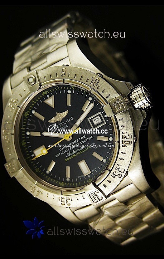 Breitling Avenger Seawolfin Yellow Seconds Hands - 1:1 Mirror
