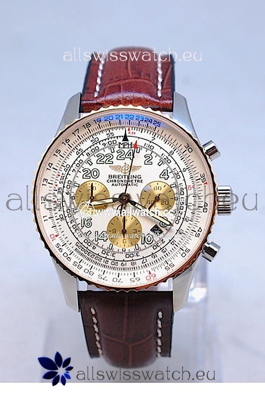 Breitling Navitimer CosmonauteGold Plated Bezel