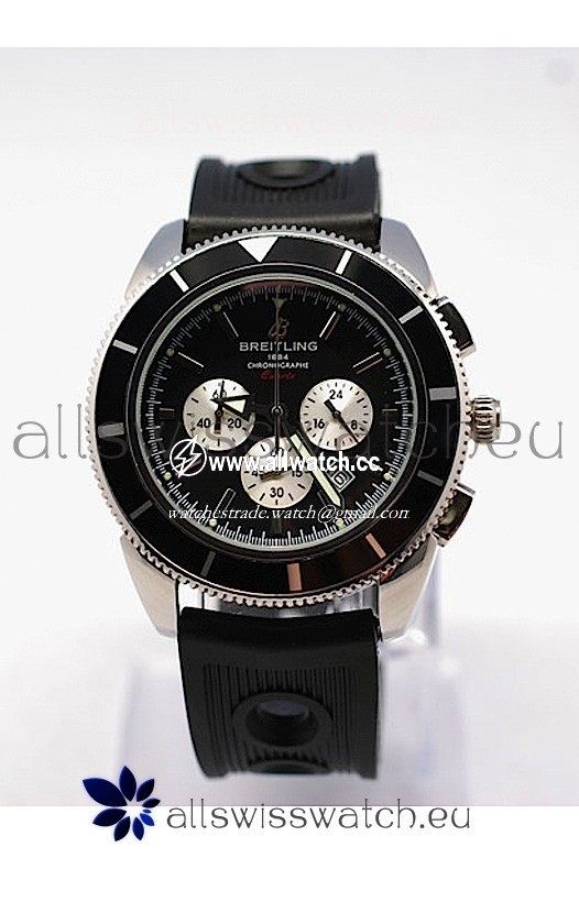 Breitling SuperOcean Heritage- Rubber Strap