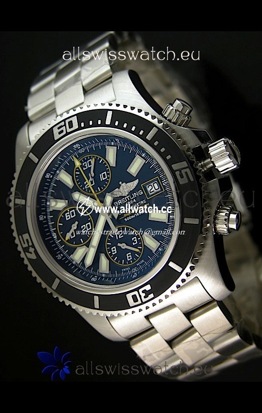 Breitling SuperOcean Abyss Chronograph - 1:1 Mirror - 44MM Yellow