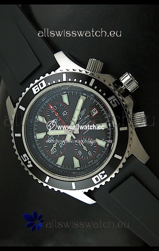 Breiting Superocean Chronographin Black Dial - 1:1 Mirror