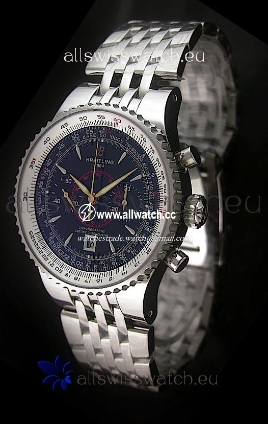 Breitling Montbrillant Legendein Black Dial