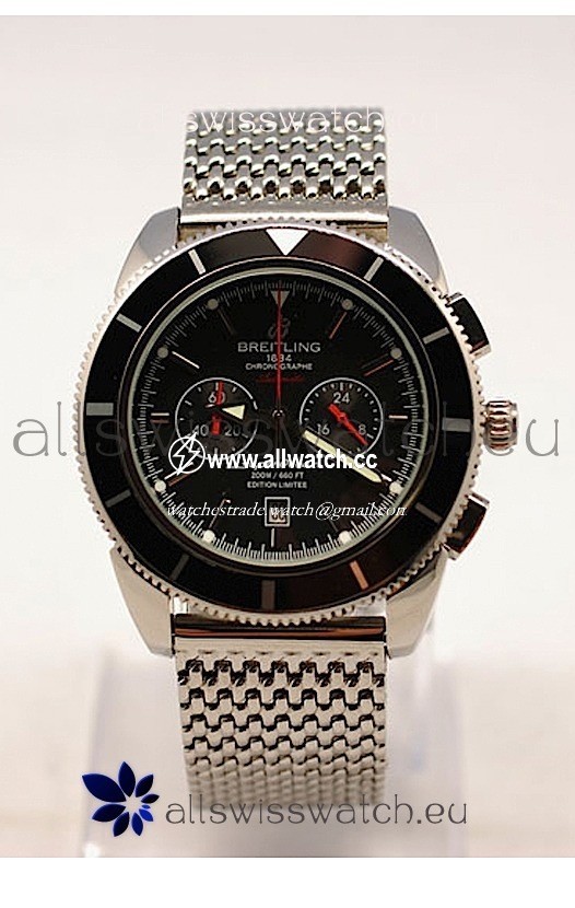 Breitling SuperOcean Heritage- Black Dial