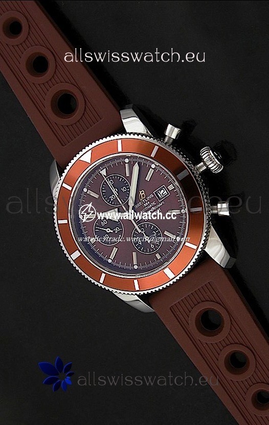 Breitling Superoceanin Brown Dial