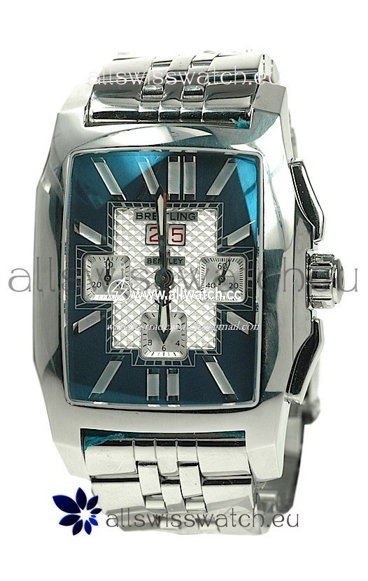Breitling For Bentley Flying B Chronograph Steel in Blue Dial
