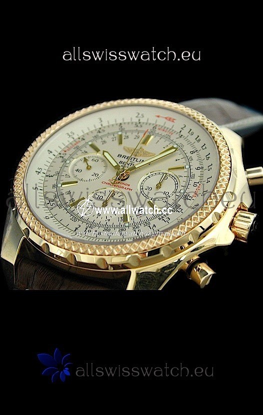 Breitling Bentleyin White Dial