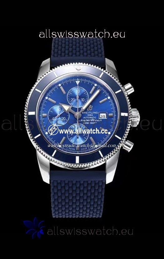 Breitling SuperOcean Heritage II 44MM Blue Dial