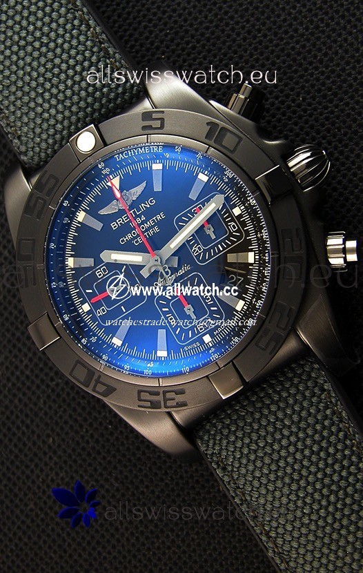 Breitling Chronomat 44 Blacksteel DLC Coating 1:1 Mirror