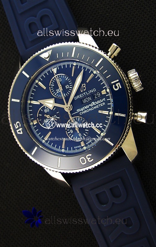 Breitling Superocean Heritage II Blue Dial 46MM 1:1 Mirror