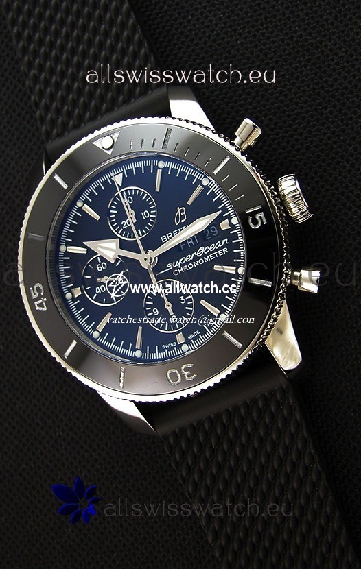 Breitling Superocean Heritage II Black Dial 46MM 1:1 Mirror