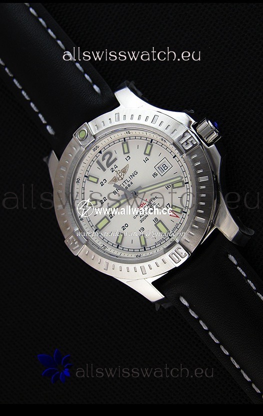 Breitling Chronometre COLT 41 White Dial Automatic