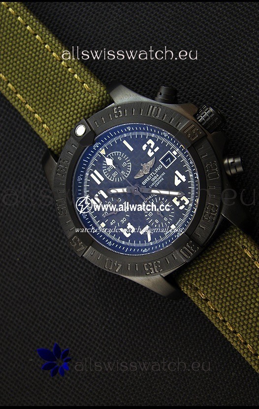 Breitling Avenger Titanium CaseCarbon Dial 1:1 Mirror