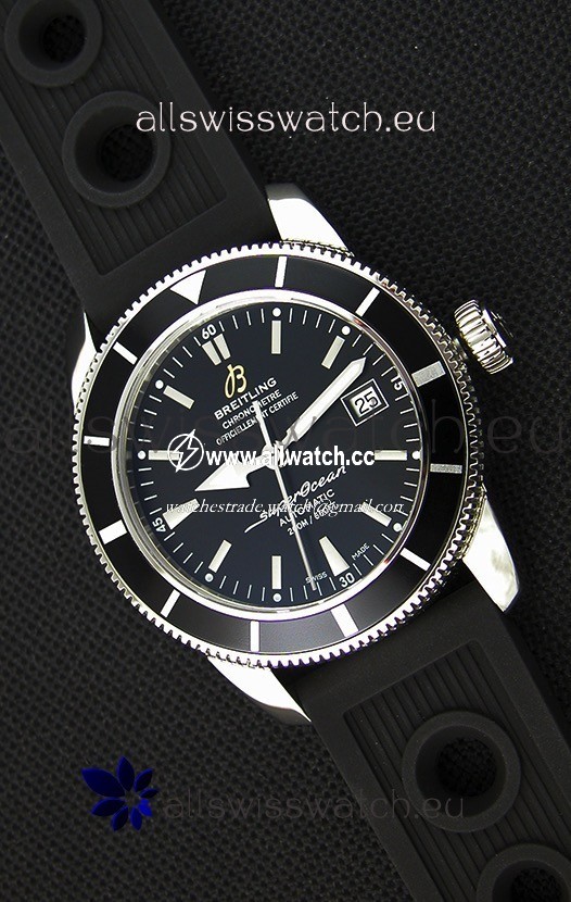 Breitling SuperOcean Heritage II B20 42MM Black Dial Black Bezel- 1:1 Mirror Edition